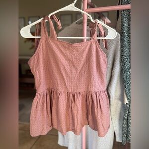 Madewell Women's Ruffle Tank